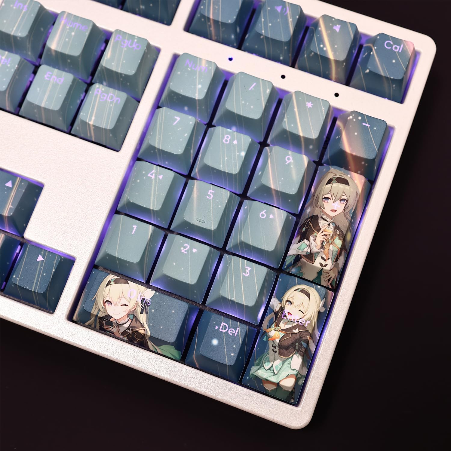 崩壊：スターレイル 周辺 ホタル キーキャップ OEM プロファイル